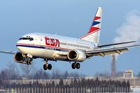 OK-XGD @ LOWS - CSA Czech Airlines Boeing B737-55S landing in LOWS/SZG - by Janos Palvoelgyi