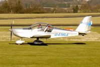 G-EMLE @ EGBO - EV-97 Eurostar - participant in the 2010 BMAA Icicle Fly-in at Wolverhampton
