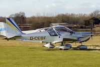 G-CEBF @ EGBO - EV-97A Eurostar - participant in the 2010 BMAA Icicle Fly-in at Wolverhampton