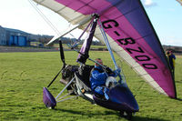 G-BZOO @ EGBO - Microlight participant in the 2010 BMAA Icicle Fly-in at Wolverhampton