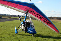 G-CEBD @ EGBO - Microlight participant in the 2010 BMAA Icicle Fly-in at Wolverhampton - by Terry Fletcher