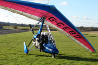 G-CEBD @ EGBO - Microlight participant in the 2010 BMAA Icicle Fly-in at Wolverhampton