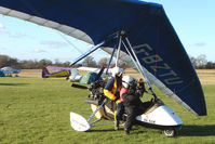 G-BZTU @ EGBO - Microlight participant in the 2010 BMAA Icicle Fly-in at Wolverhampton