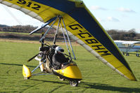 G-CBHM @ EGBO - Microlight participant in the 2010 BMAA Icicle Fly-in at Wolverhampton