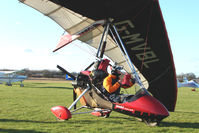 G-MVBL @ EGBO - Microlight participant in the 2010 BMAA Icicle Fly-in at Wolverhampton