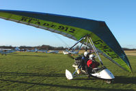 G-MZJZ @ EGBO - Microlight participant in the 2010 BMAA Icicle Fly-in at Wolverhampton