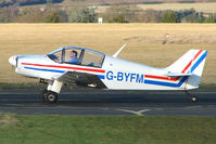 G-BYFM @ EGBO - 2000 Roxburgh Aj And Standen Pm REPLICA JODEL DR1050-M1  -  participant in the 2010 BMAA Icicle Fly-in at Wolverhampton