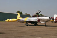 N33VC @ EGSX - Lockheed T-33A at Airshow Europe, North Weald in 1992. - by Malcolm Clarke