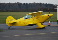 G-ITII @ EGTB - Pitts S-2A at Wycombe Air Park - by moxy