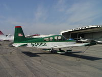 N451CD @ CCB - Parked at Foothill Aircraft - by Helicopterfriend
