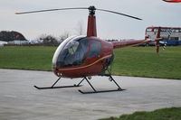 G-DERB @ EGTB - Robinson R22 Beta - by moxy