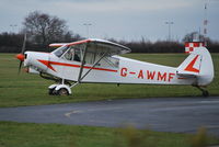 G-AWMF @ EGTB - Resident glider tug at Wycombe Air Park - by moxy