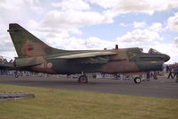 15515 @ EGQL - LTV A-7P Corsair II at the Battle of Britain Airshow at RAF Leuchars in 1997. - by Malcolm Clarke