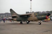 15511 @ EGCN - LTV A-7P Corsair II at RAF Finningley's Air Show in 1992. - by Malcolm Clarke