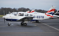 G-EGTB @ EGTB - Piper PA-28-161 - by moxy