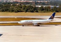 N14969 @ TPA - Airbus A300 of Continental Airlines at Tampa in November 1993. - by Peter Nicholson