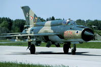 6021 @ LHPA - Shortly before retirement we got permission to take pictures of the last Hungarian MiG-21s - by Joop de Groot