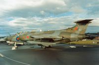 XV863 @ EGQL - Buccaneer S.2B of 237 Operational Conversion Unit at RAF Lossiemouth on display at the 1989 RAF Leuchars Airshow. - by Peter Nicholson