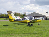G-BCXB @ EGNG - Morane-Saulnier Rallye 100ST at Bagby Airfield in 2004. - by Malcolm Clarke