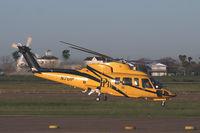 N761P @ GLS - PHI Helicopters at Galveston