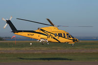 N761P @ GLS - PHI Helicopters at Galveston - by Zane Adams