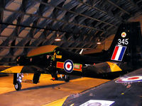 ZF345 @ EGOS - Shorts Tucano T.1 in storage at RAF Shawbury - by Chris Hall