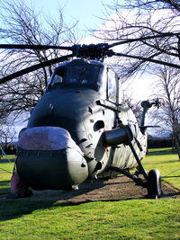 XR516 @ EGOS - Westland Wessex HC2, RAF Shawbury's new Gate Guardian - by Chris Hall