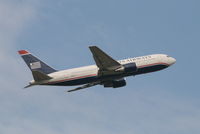 N246AY @ EBBR - Flight US751 is taking off from RWY 07R - by Daniel Vanderauwera
