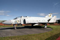 XT867 @ EGQL - McDonnell Douglas Phantom FG1 at RAF Leuchars' Battle of Britain Air Show in 1997. - by Malcolm Clarke