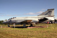 XV586 @ EGQL - McDonnell Douglas Phantom FG1; gate guardian at RAF Leuchars' Battle of Britain Air Show in 1997. - by Malcolm Clarke