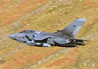 ZA406 - Royal Air Force. Operated by the Marham Wing in 2 Squadron markings, un-coded. Dunmail Raise, Cumbria. - by vickersfour
