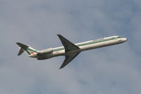 I-DAWJ @ EBBR - Flight AZ159 is taking off from RWY 07R - by Daniel Vanderauwera