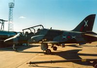 XX325 @ EGQL - Hawk T.1A of 151 Squadron on display at the 1989 RAF Leuchars Airshow. - by Peter Nicholson