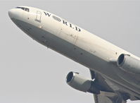 N303WL @ KLAX - World Airways Cargo Mcdonnell Douglas DC-10-30F, 25L departure KLAX. - by Mark Kalfas