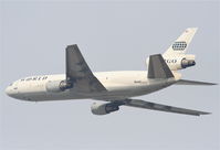N303WL @ KLAX - World Airways Cargo Mcdonnell Douglas DC-10-30F, 25L departure KLAX. - by Mark Kalfas