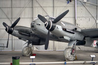 420430 @ EGWC - Messerschmitt Me-410A-1/U2 Hornisse at The Aerospace Museum, RAF Cosford in 1991. - by Malcolm Clarke