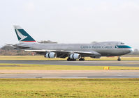 B-HUK @ EGCC - Cathay Pacific Cargo - by vickersfour