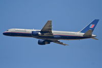 N527UA @ KLAX - United Airlines Boeing 757-222, N527UA RWY 25R departure KLAX. - by Mark Kalfas