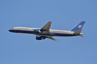 N546UA @ KLAX - United Airlines Boeing 757-222, N546UA RWY 25R departure KLAX. - by Mark Kalfas