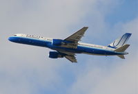 N555UA @ KLAX - United Airline Boeing 757-200, N555UA, 25R departure KLAX. - by Mark Kalfas
