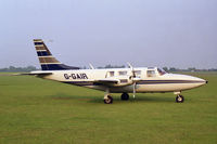 G-GAIR @ EGTC - Piper PA-60-601P Aerostar at Cranfield Airport in 1989. - by Malcolm Clarke