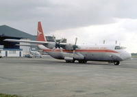 A2-ACA @ EGGP - Air Botswana Cargo L-382G Hercules (c/n 4701). - by vickersfour