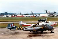 G-BLKA @ EGVA - Another view of WR 410 on the flight-line at the 1987 Intnl Air Tattoo at RAF Fairford. - by Peter Nicholson