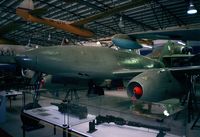 V-34 - Avia S-92 (postwar produced copy of the Messerschmitt Me 262) of the Czechoslovak Air Force at the Letecke Muzeum, Prague-Kbely