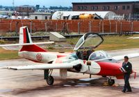 2406 @ EGVA - T-37C of Asas de Portugal display team on the flight-line at the 1987 Intnl Air Tattoo at RAF Fairford. - by Peter Nicholson