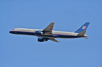 N546UA @ KLAX - United Airline Boeing 757-200, N546UA, 25R departure KLAX. - by Mark Kalfas