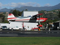 N8250A @ SZP - 1952 Cessna 170B, Continental C-145-2 145 Hp, landing Rwy 04 - by Doug Robertson