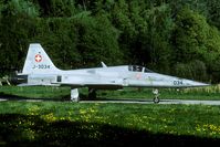 J-3034 @ LSMJ - The entire day it was cloudy. When we had arrived back in the hotel the sun appeared and the military started for an evening mission. Our trip back to the base proved a right decision.