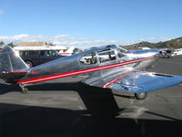 N2708W @ SZP - 1950 Temco GC-1B SWIFT, Continental O-300-A 145 Hp upgrade, mirror-polished show plane - by Doug Robertson