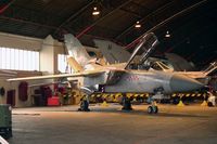 ZD739 @ EGXC - Panavia Tornado GR1. Seen in the hanger at RAF Coningsby's Photocall 94. - by Malcolm Clarke